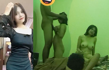 စော်လေးက မှုတ်ပေးပြီးတော့ လီးကိုနို့နဲ့ပွတ်ပြီးပါ ပြုစုပေးတာ